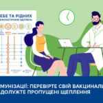 Тиждень імунізації: перевірте свій вакцинальний статус, надолужте пропущені щеплення